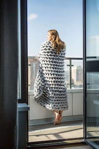 DIY Oversized Knitting Decor Image 8