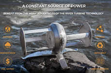 Riverbank Energy Turbines
