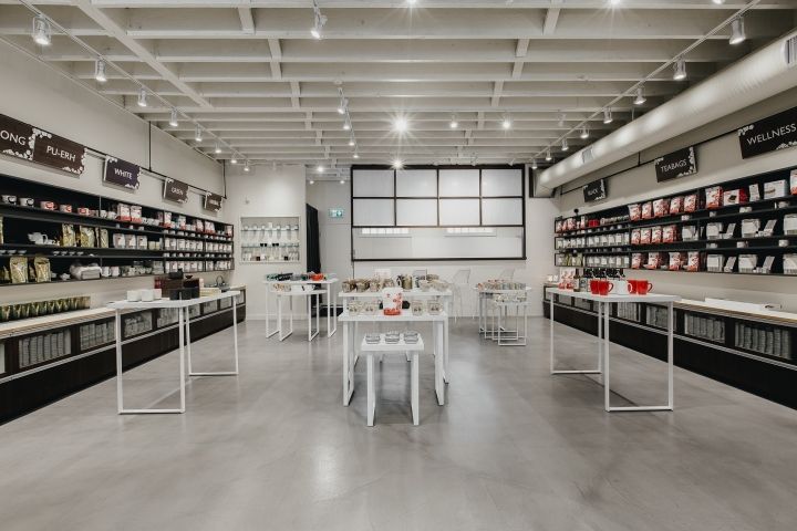 Minimalist Tea Boutiques