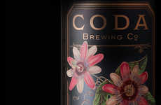 Vintage-Inspired Botanical Beers