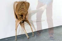 Folding Wooden Skeletal Seating Image 2