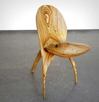 Folding Wooden Skeletal Seating Image 3