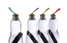 Charcoal-Filled Water Bottles