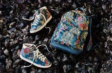 Refined Floral High-Tops