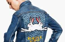 Graphic Double Bunny Jackets