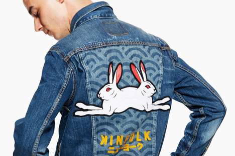 Graphic Double Bunny Jackets