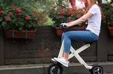 Foldable Flatpack Electric Scooters