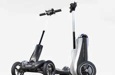 Balanced Folding Electric Scooters