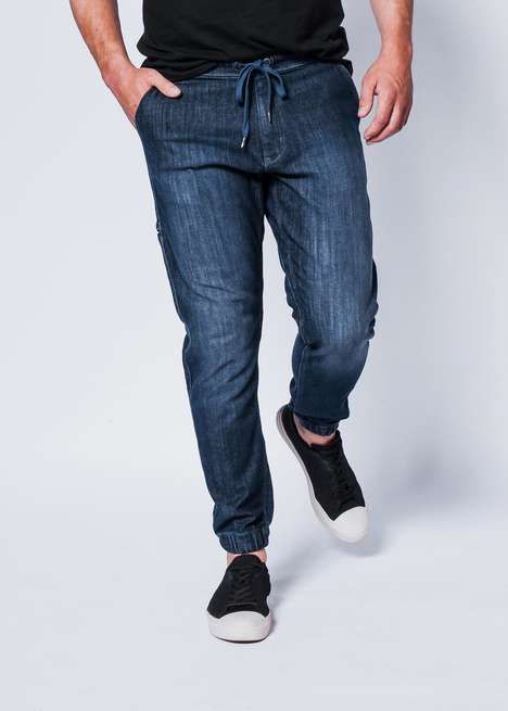 Sweatpant-Style Jeans