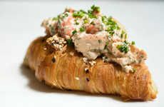 Lobster-Topped Croissant Rolls