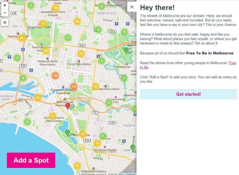 Harassment-Tracking Maps