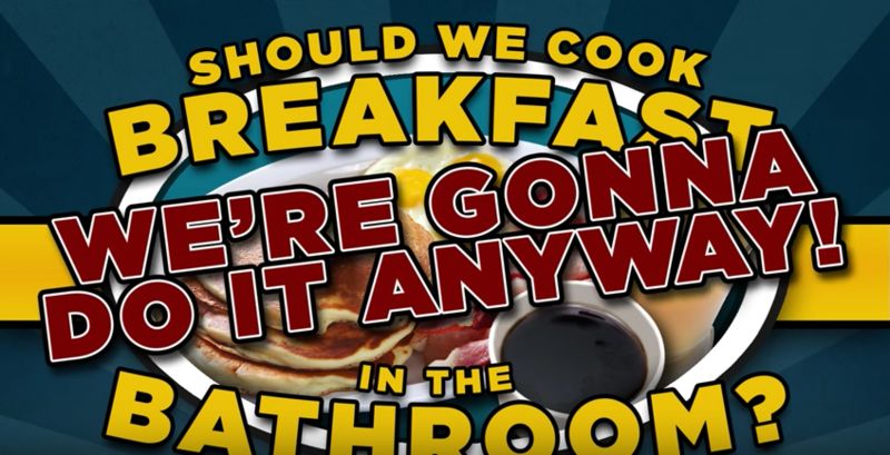 Bathroom Cooking Videos