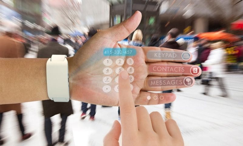 Hand Projection Smartphones