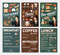 Illustrated Cafe Branding Image 8