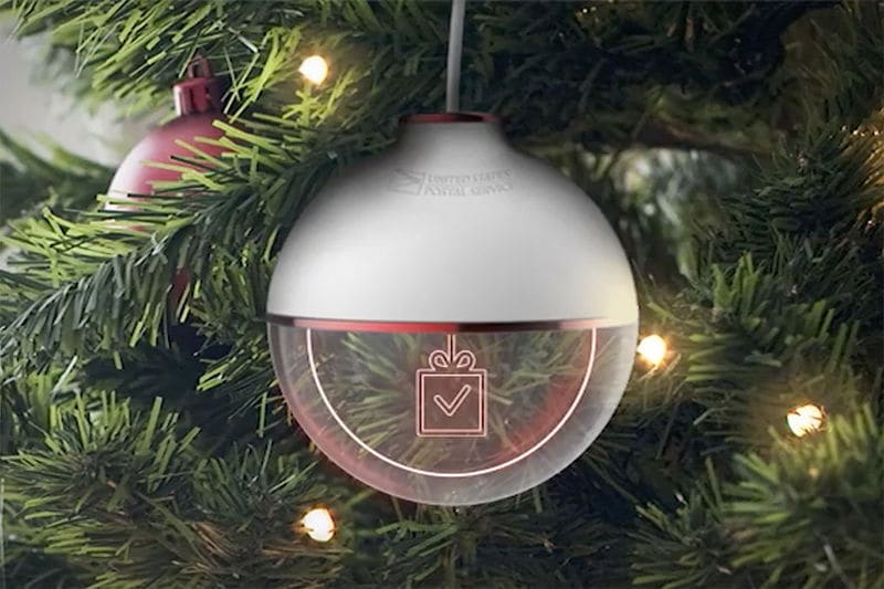 Gift-Tracking Ornaments