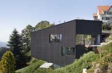 Cantilevered Trapezoidal Houses