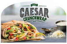 Creamy Salad-Stuffed Wraps