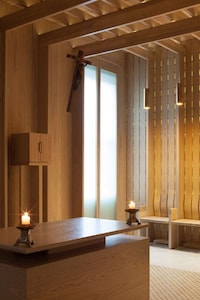Timber-Lined Prayer Rooms Image 3