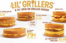 Snack-Sized Grilled Cheeses