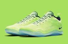 Lightweight Neon Green Sneakers
