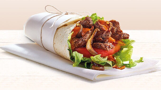 Piquant Steak Wraps