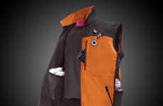 Diaper-Holding Outerwear