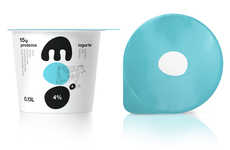 Visualized Imagery Yogurt Branding