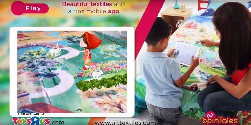 Augmented Reality Textile Games