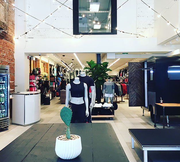 In-Store Yoga Lofts