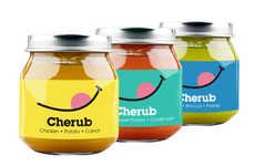 Cherubic Baby Food Jars