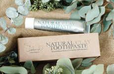 Organic Clay Toothpastes