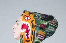 Shark-Branded Camouflage Streetwear