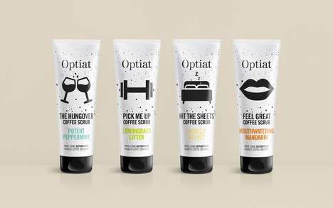 Upcycled Coffee-Based Scrubs