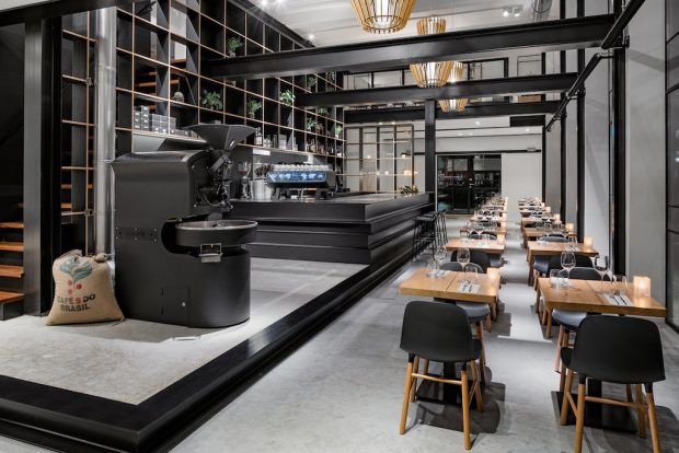 Open-Concept Coffee Shops