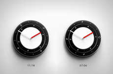 Rotating Time Clocks