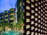 Vegetation-Covered Hotels Image 8