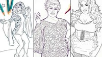 Drag Queen Coloring Books Image 3