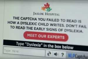 Dyslexic Captcha Campaigns
