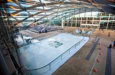 Airport Pop-Up Ice Rinks