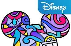 Disney-Themed Adult Coloring Books