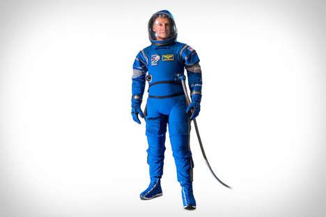 Futuristic Astronaut Space Suits