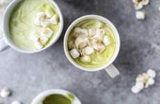 Matcha Hot Chocolates