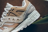Quilted Suede Sneakers Image 4
