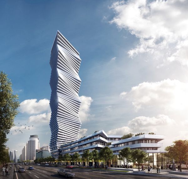 Helical Condo Towers