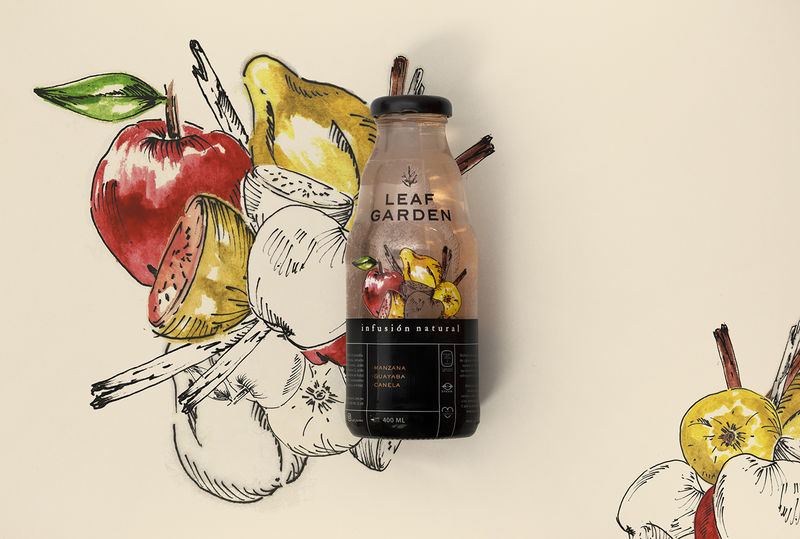 Rustically Branded Juices