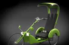 Arm-Powered Wheelchair Tricycles