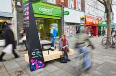 Contactless Donation Benches