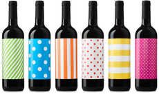 Youthfully Graphic Wine Bottles