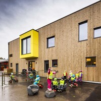 Prefab Wood-Clad Preschools Image 2
