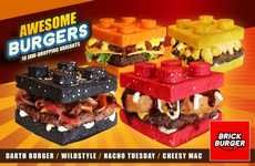 Toy Brick Burgers